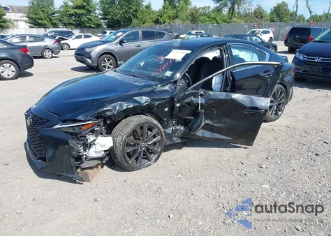 2024 Lexus Is 350 F Sport from USA, damaged, VIN JTHGZ1E22R5033942